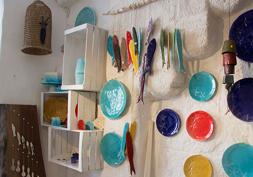 hellofish oggetti per la casa in ceramica artistica pugliese